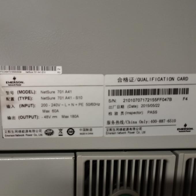 Высокоэффективный Emerson Vertiv 48V 200A Встроенная система питания ...